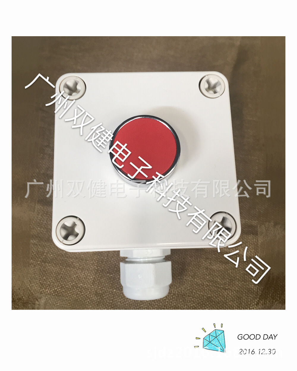 按钮盒 2位按钮盒 防水按钮盒