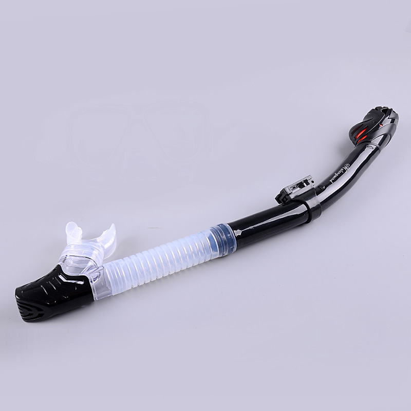 批发 全干无味呼吸管 硅胶潜水弹射管 潜水装备呼吸管 浮潜管|ms