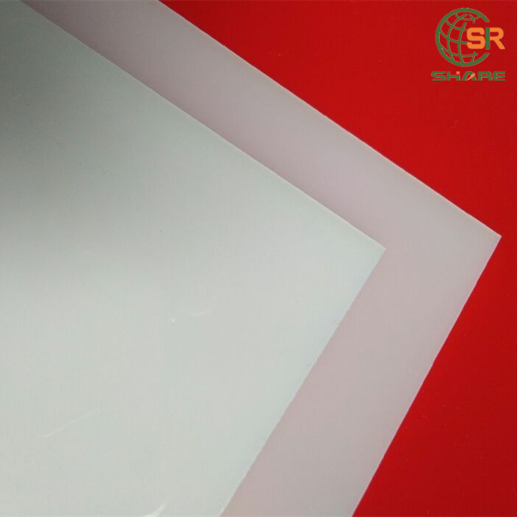 双面磨砂乳白色pc扩散板  1/1.2/1.5/2mm高透光率pc散光板均光板