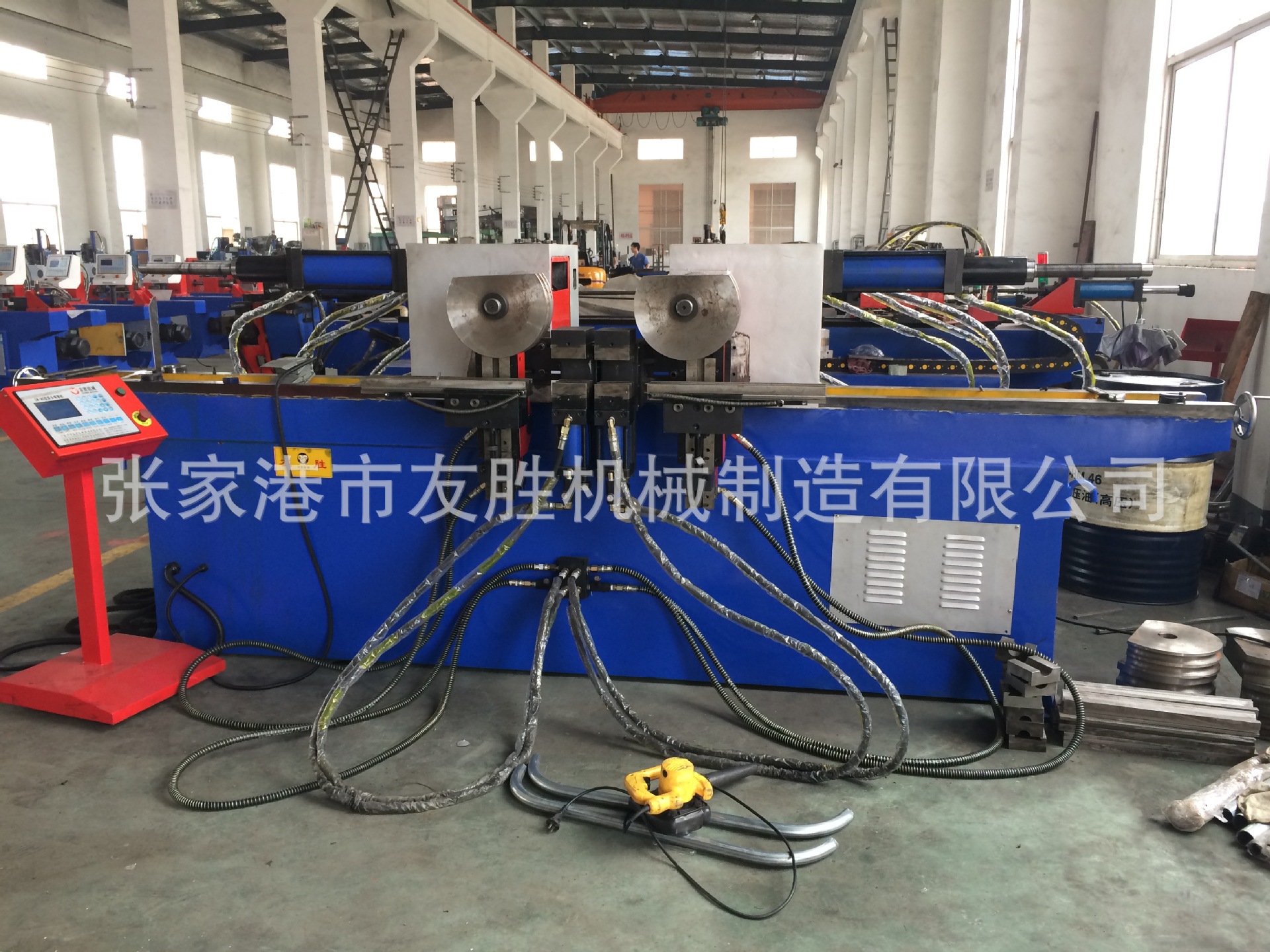 厂家批发CNC型号弯管机 全自动数控弯管机 数控全自动螺旋弯管机