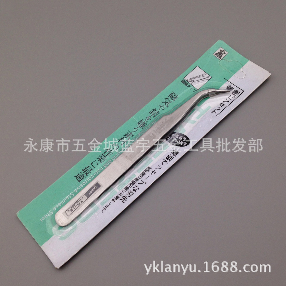 不锈钢弯头镊子TS-15