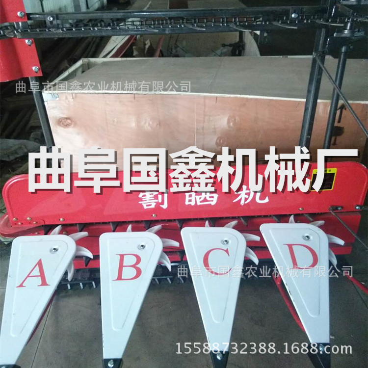 阆中稻麦打捆收割一体机 小麦水稻割捆一体机