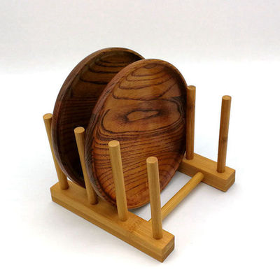 廠家直銷竹質碟子瀝水架盤子架碗碟架廚房用品水杯架子收納架置物