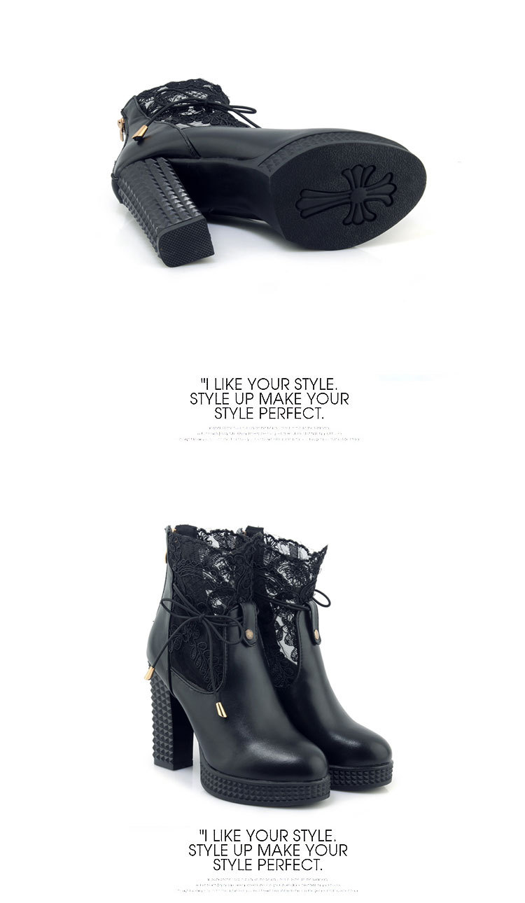 Bottes femme en PU artificiel - Ref 3355040 Image 22