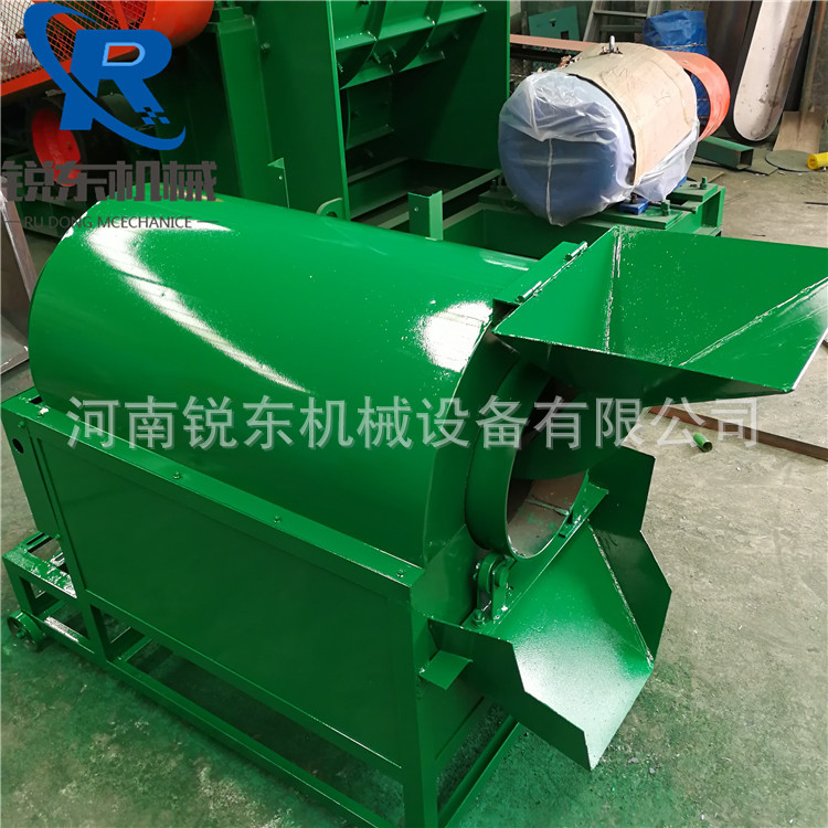 榨油用炒料机 自动滚筒炒籽机 电加热花生滚筒炒锅 食品烘干机械