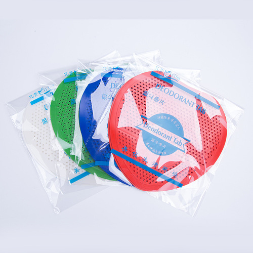 Men's Urinal Deodorizing Fragrance Tablets, Urinal Deodorizing Tablets, Filter Net Anti-Clogging, Red Urinal Deodorizing Blocks