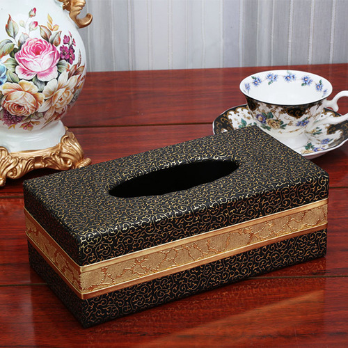 Creative leather household tissue box European car leather tissue box paper tissue box manufacturer wholesale LOGO