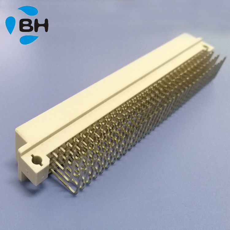 厂家直销DIN41612欧式接插件 4排128公座弯针欧式插座连接器插头