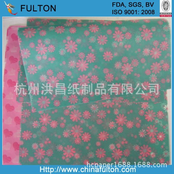 厂家直销 FDA/SGS 认证 食品级蜡纸 可定制尺寸 橄榄蜡 防油防水