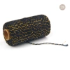 28# 2+black*2mm dual -color cotton rope (100 yards)