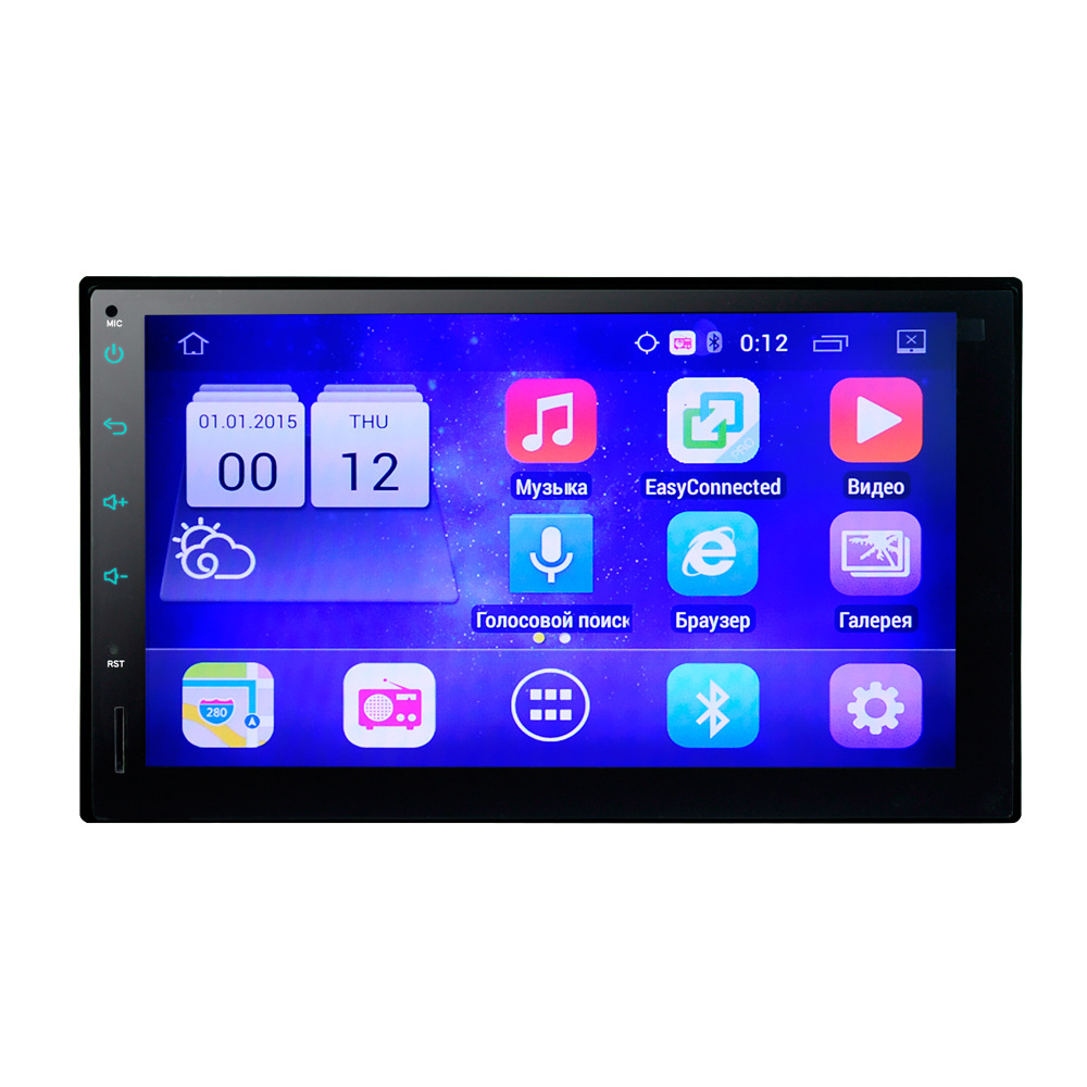 HD4-core7-inch Capacitive Screen Android Car MP5 Player GPSNavigation Reverse Priority FMRadio5001