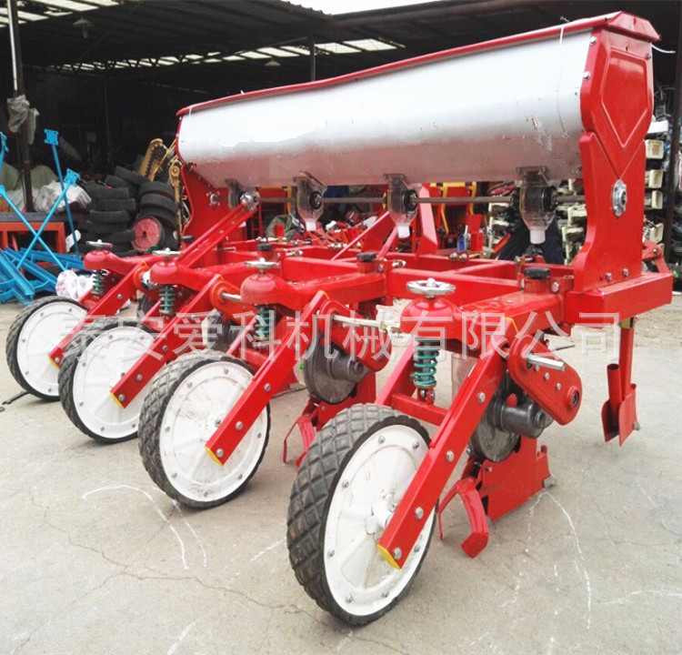 新款免耕悬浮玉米大豆精播机行距间距可调带施肥机械