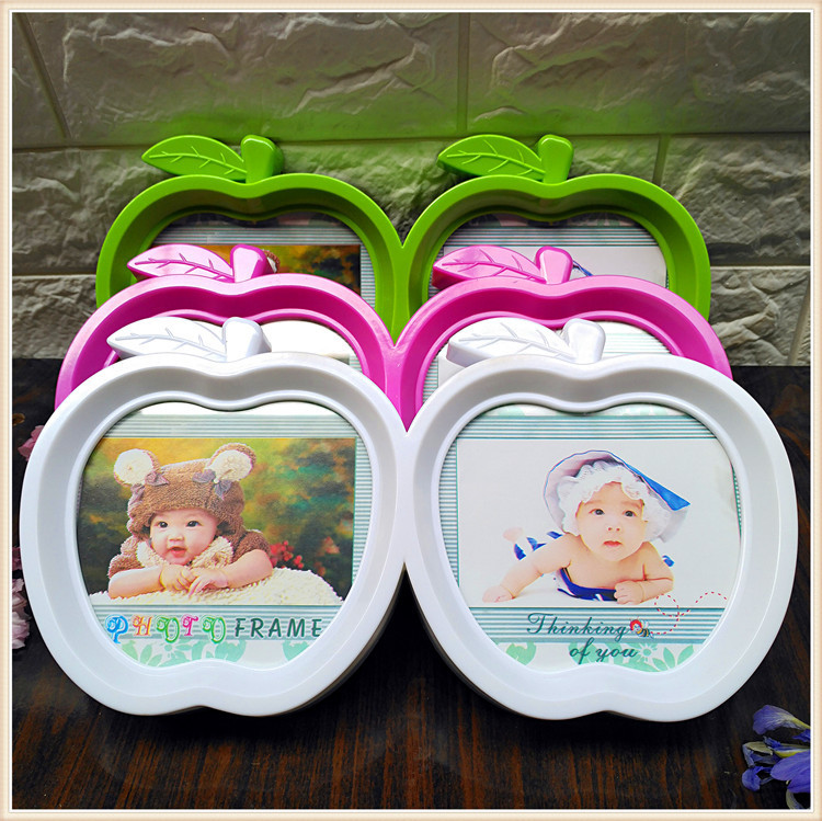 Craft Gift creative children's double fruit photo frame home decoration photo frame
