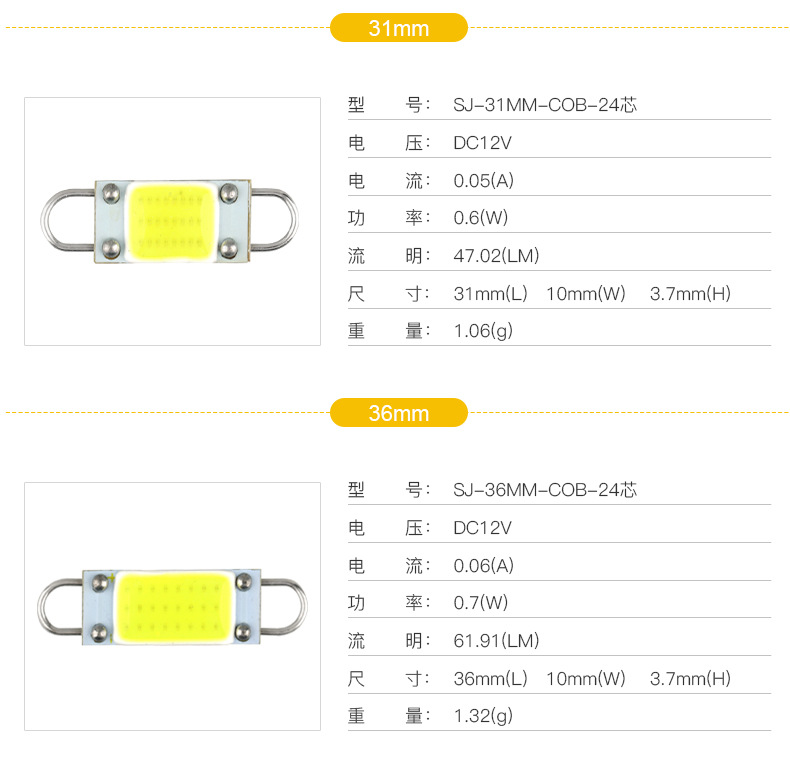 SJ-COB-24芯系列阅读灯-详情图_05