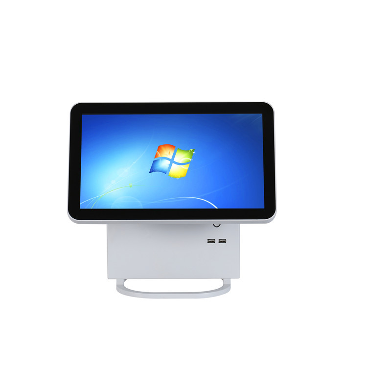 厂家直销新款15.6寸铝合金材质触摸一体收款收银机外壳 时尚精致