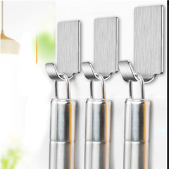 Stainless steel 304 adhesive hooks strong hooks strong traceless nail-free hooks wall-mounted bathroom creative hooks