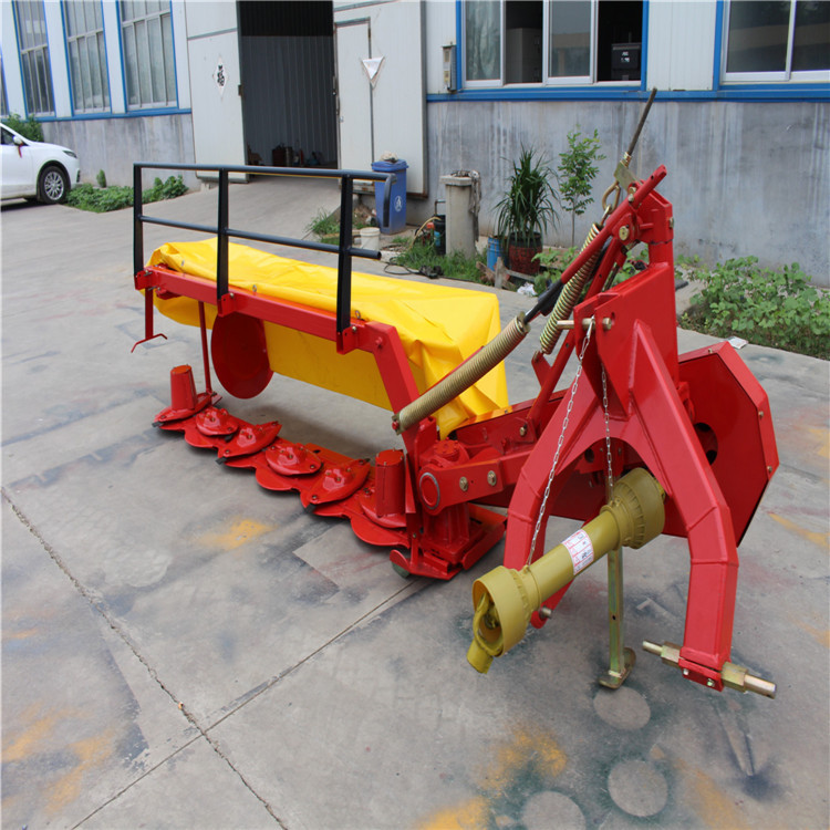 内蒙新疆东北 拖拉机悬挂式圆盘旋转割草机