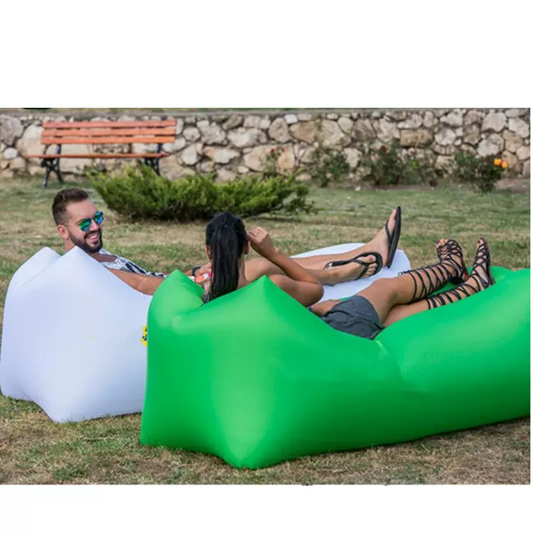 定制新款懒人沙发户外充气沙发便携式懒人床空气沙发音乐节充气床