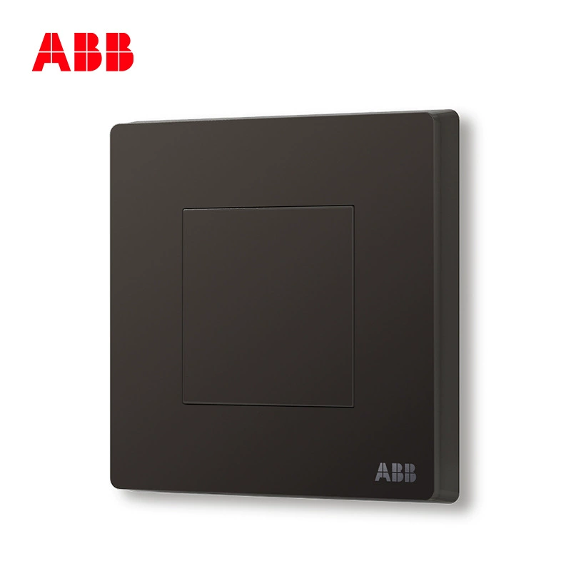 ABB Xuanzhi Frameless Switch Siter Black Panel AF504-885; 10183656