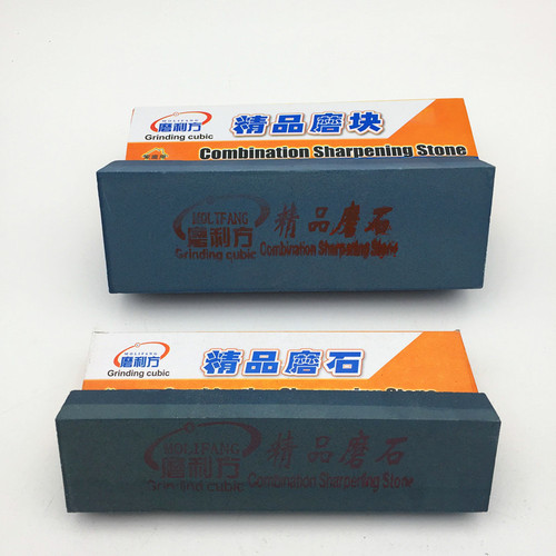 Factory Supply 9-inch Double-Sided Diamond Sharpening Stone with Oil Stone, 180/240 Grit, Household Use