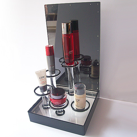 供应新款化妆品洗面奶护肤品香水展示架