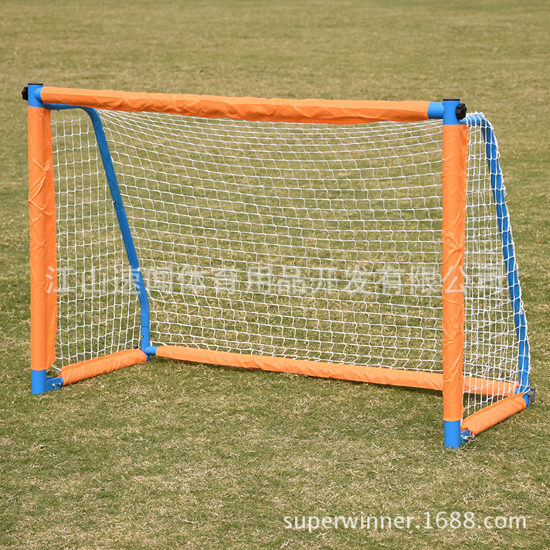 三人制兒童三人足球門可折疊便攜式足球球門比賽家用戶外足球球門