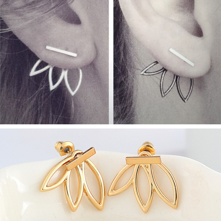 20g Weight Artificial Pearls, Rhinestones Inlay Material Wholesale Jewelry 1 Pair Simple Style Flower Alloy Artificial Pearls Rhinestones Ear Studs