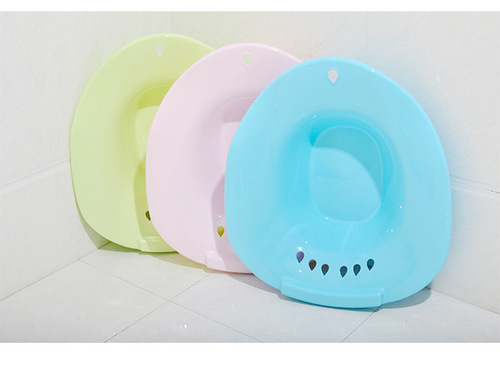 Men and women free squatting bathtub, pregnant women's ass washing basin, postpartum, gynecological, confinement basin, sitting basin, hemorrhoids, toilet sitting basin