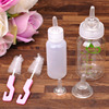 Feeding bottle, set for new born, breast pump for breastfeeding, rabbit, pet, 3 piece set