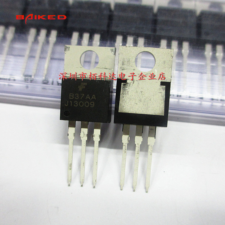 J13009  晶体管TRANS NPN 400V 12A TO-220 FJP13009TU 进口原装