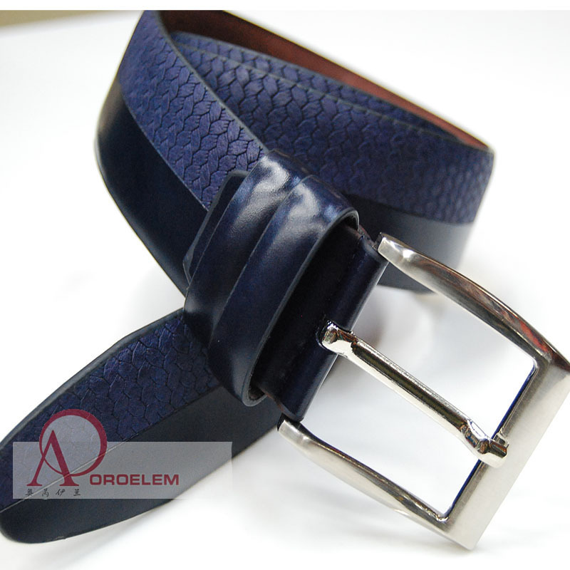 Men's Casual Personality Belt Business Imitation Leather Men's Belt Belt Factory N33 Application Scenario