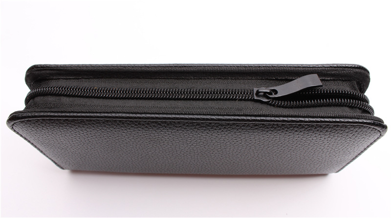 Tijeras negras bolsa de tijeras de peluquería tijeras de peluquero bolsa de 2 paquetes sin logo bolsa negra