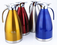 不锈钢欧式保温壶 商用真空保温瓶家用热水瓶暖水壶瓶2L礼品促销