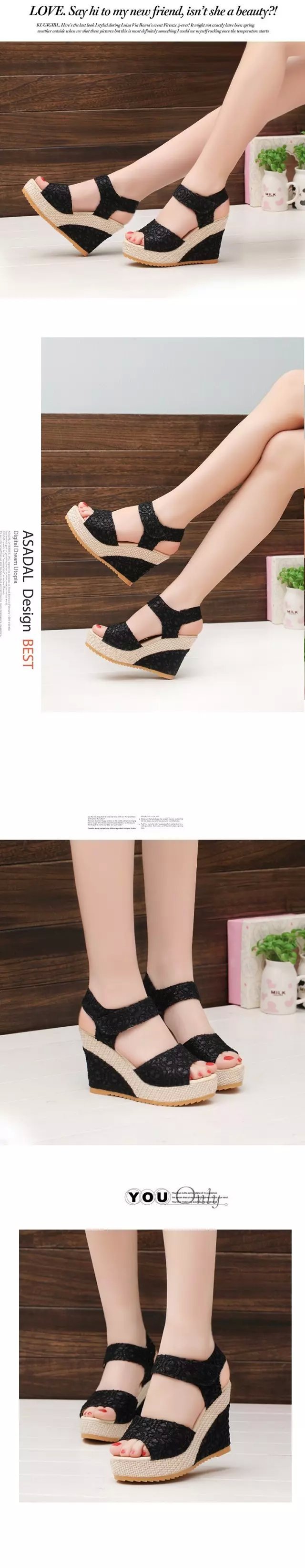 Chaussures été pour femme en Caoutchouc - Ref 3346955 Image 10