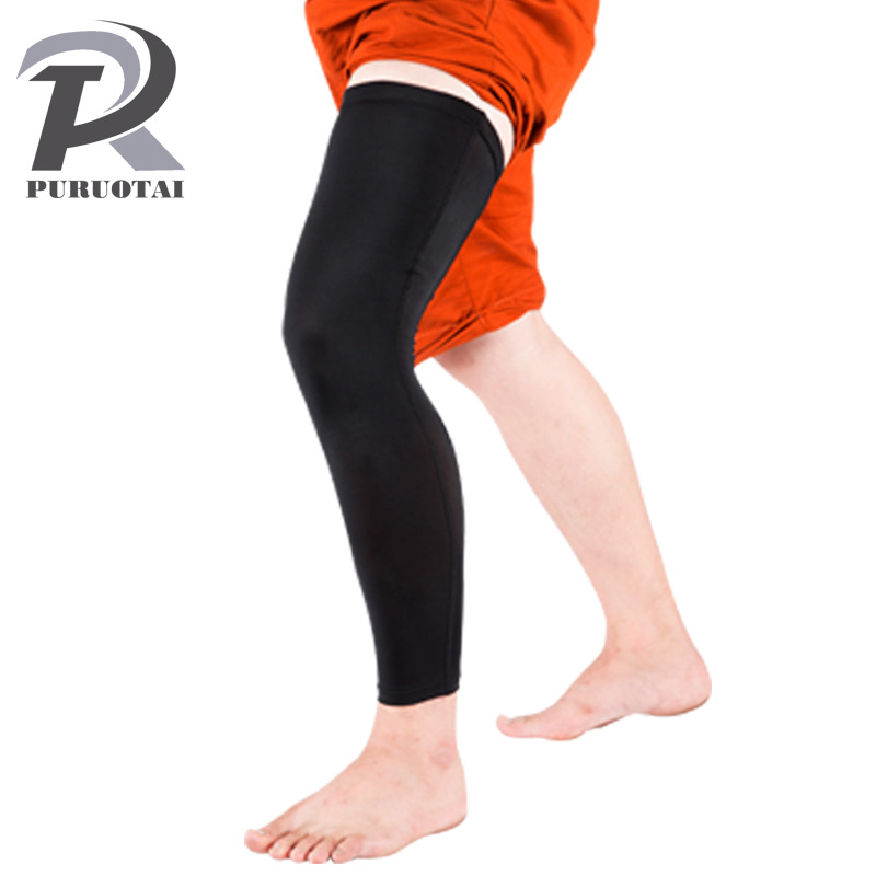 籃球足球護腿 長款防曬護膝護大腿 學生跑步成人戶外運動護小腿套