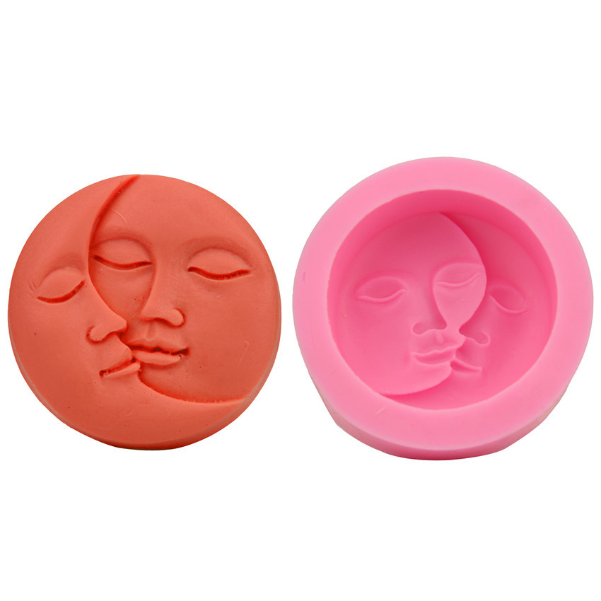 Moon Baby Mom Love Модные мыльные формы с сахаром силиконовые формы для выпечки торт жидкий силиконовый формы H1705
