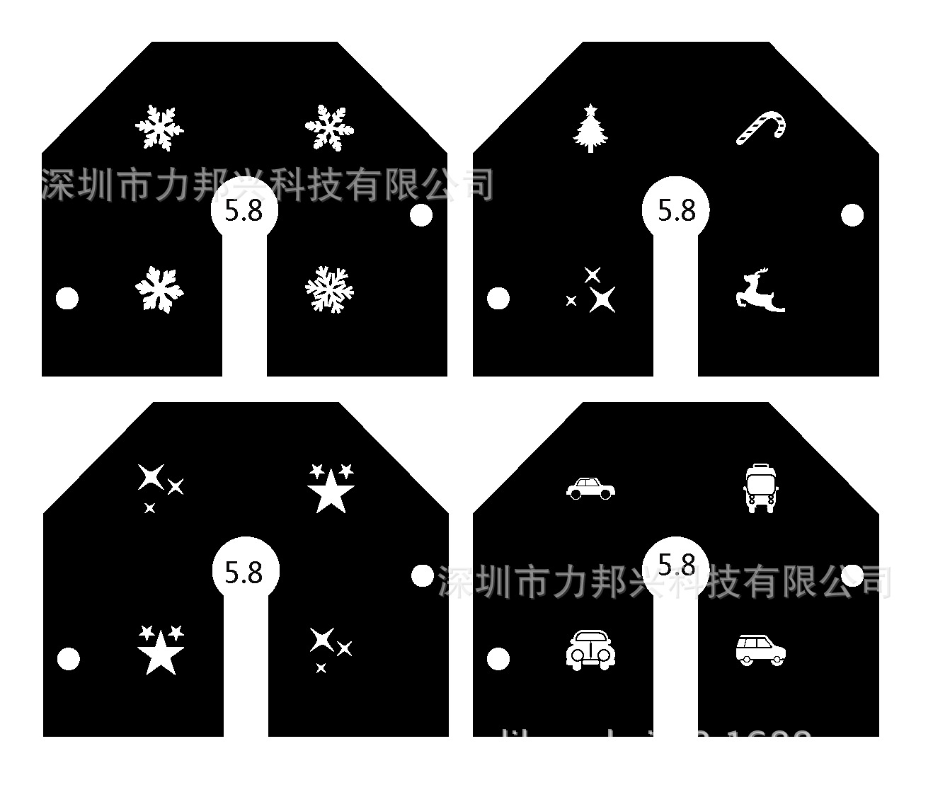 深圳厂专业供应彩色投影菲林片，幻灯片，打火机，5 图投影菲林片