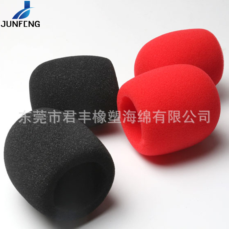 KTV麦克风防风棉话筒海绵套咪套录音防喷绵网罩外海绵非一次性