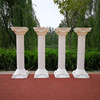 Wedding Roman column European -style flower pot plastic simulation silk flower supplies props over the road column wholesale