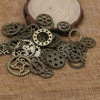Accessory with gears, pendant, punk style, wholesale