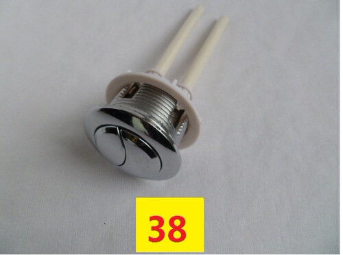 Universal round toilet button, toilet water tank flush switch, new and old-fashioned two-button flushing accessories