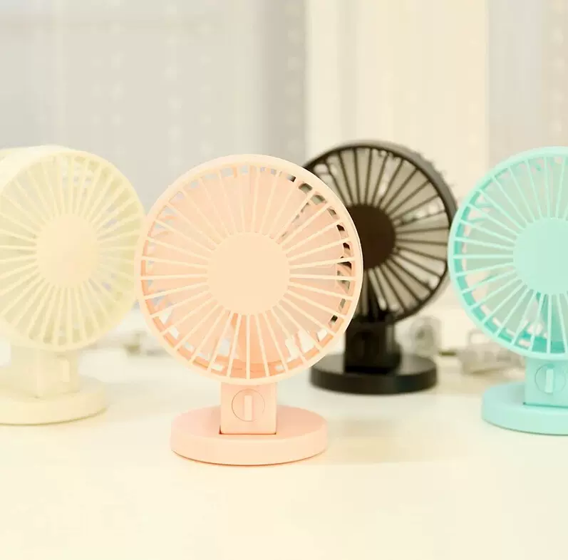 创意便携usb双叶小风扇 迷你静音小风扇 电脑USB风扇散热电风扇