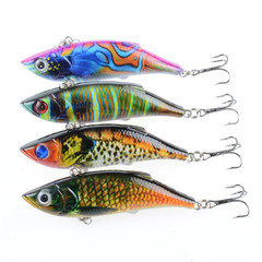 Lure All-Depth VIB Plastic Hard Baits 8CM/11.8G Colorful Finishing Series Artificial Lures Fish Imitation Baits Factory