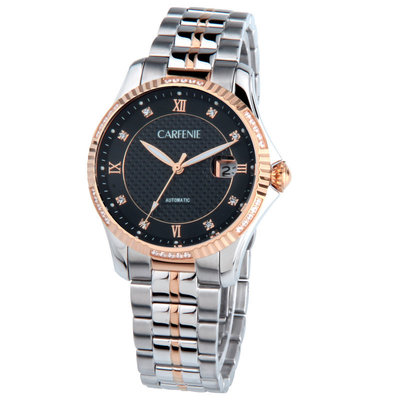 制造手表男超薄防水全自动机械表男士时尚简约精钢休闲男表换LOGO|ms