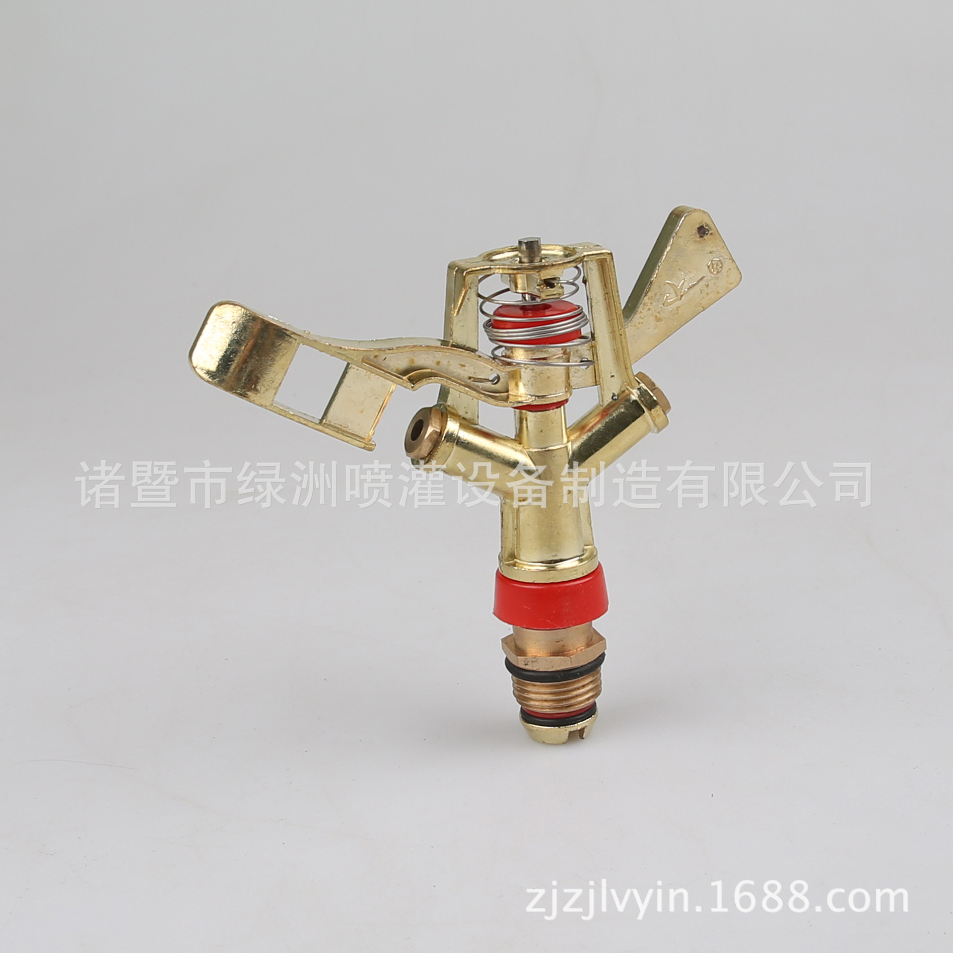 供应锌合金旋转喷头 360度自动洒水喷头 农田园林灌溉喷头 LZ6004