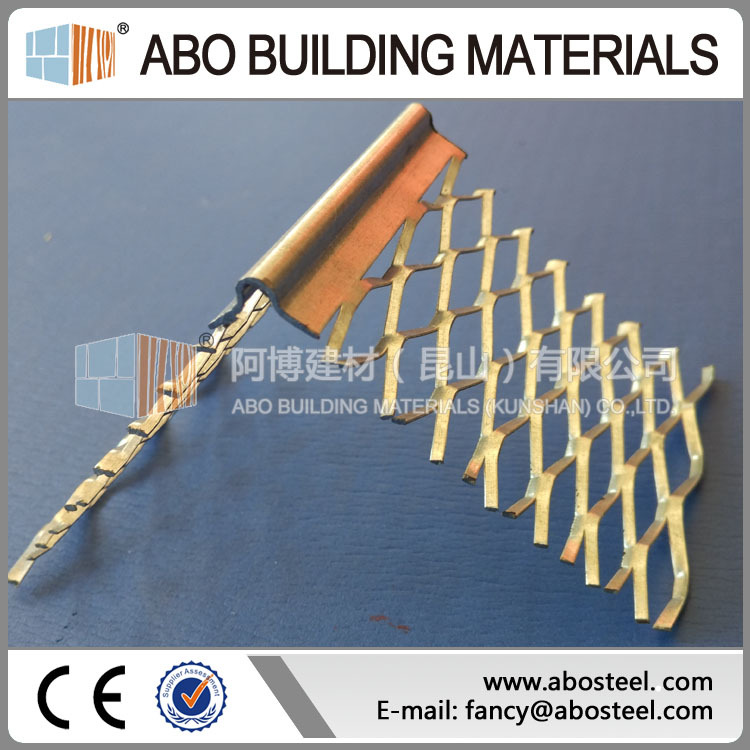 镀锌护角网 墙角网 金属护角条 冲孔护角网 阿博建材