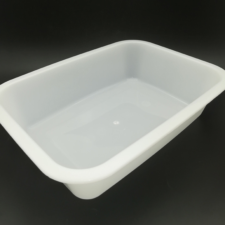 F2031 cuenca de hielo cocina bandeja de hielo caja de hielo cuenca de hielo almacenamiento rectangular caja de plástico necesidades diarias 2 yuanes tienda al por mayor