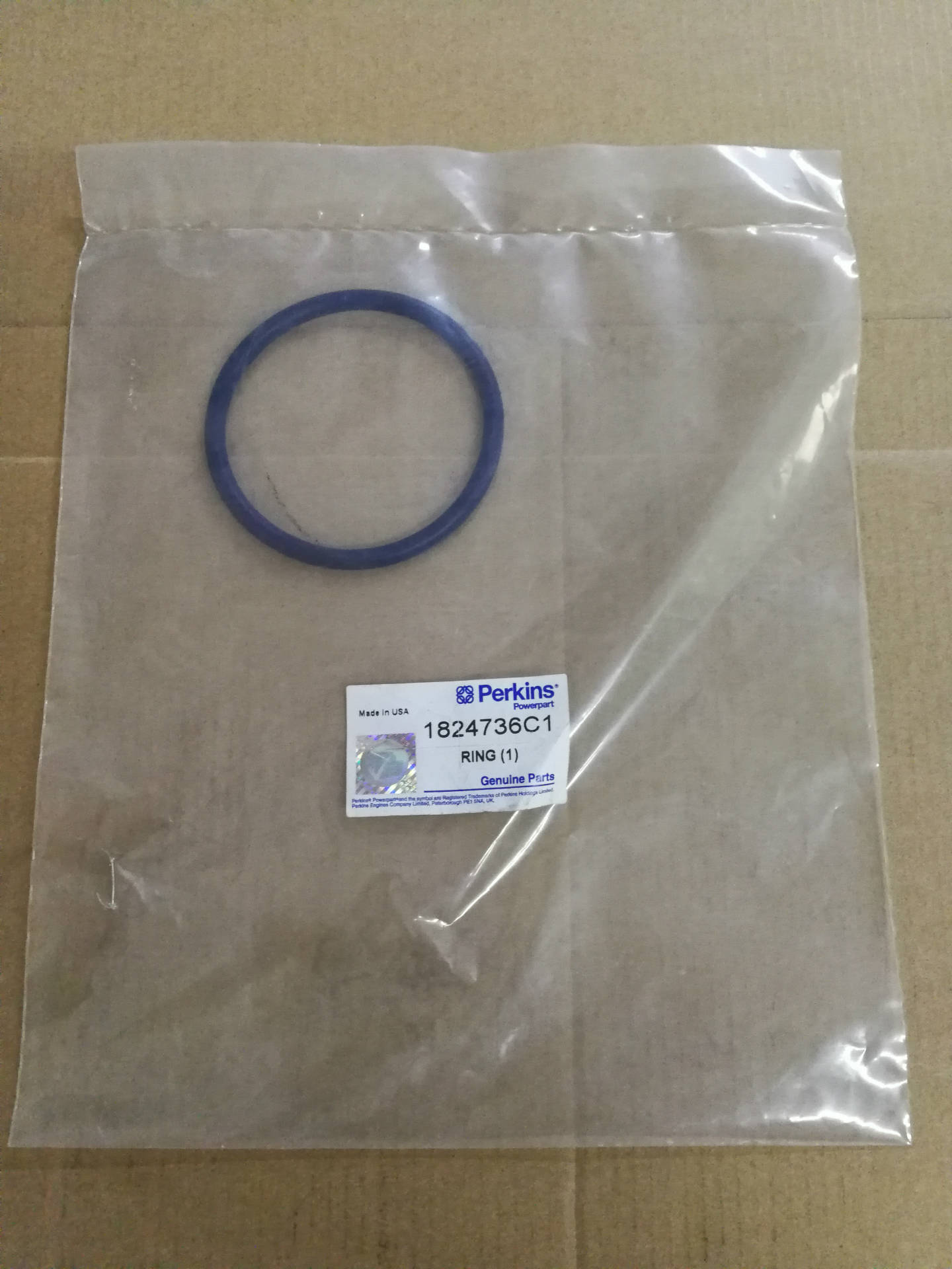 供应帕金斯发动机冷却器胶圈1824736C1