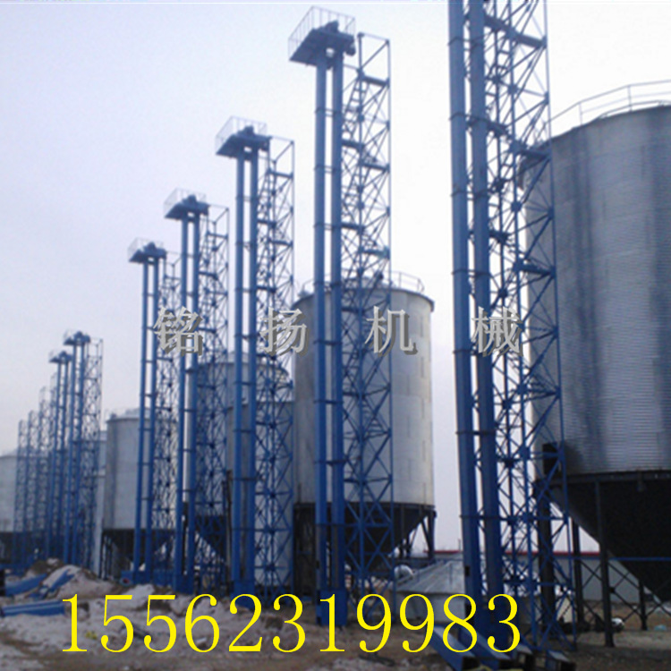 化肥饲料瓦斗提升机 玻璃钢粉末NE30板链斗式提升机规格