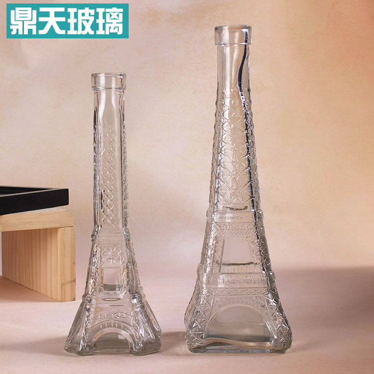 厂家直销埃菲尔铁塔饮料瓶创意许愿瓶家具装饰摆件可定制